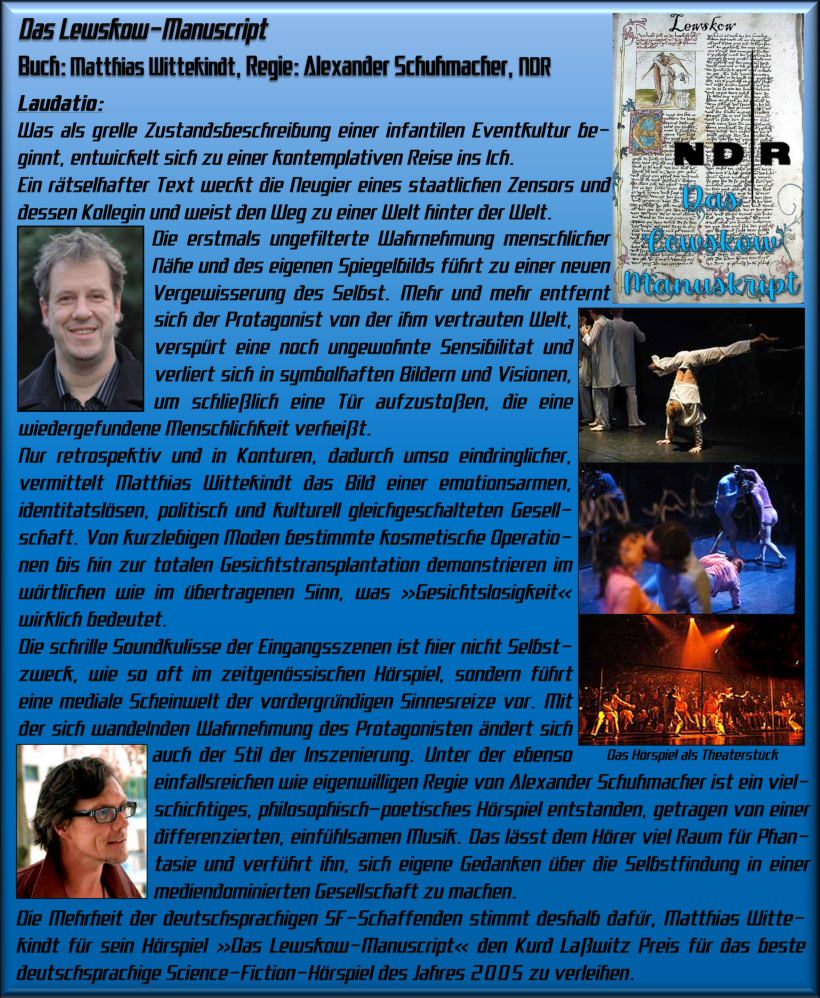 Laudatio Hörspiel