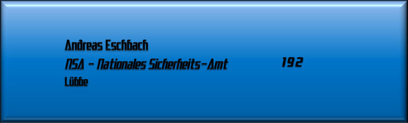 Andreas Eschbach, NSA