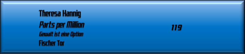 Theresa Hannig, Parts per Million