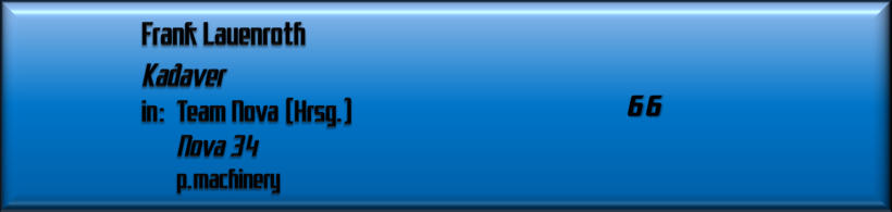 Frank Lauenroth, Kadaver