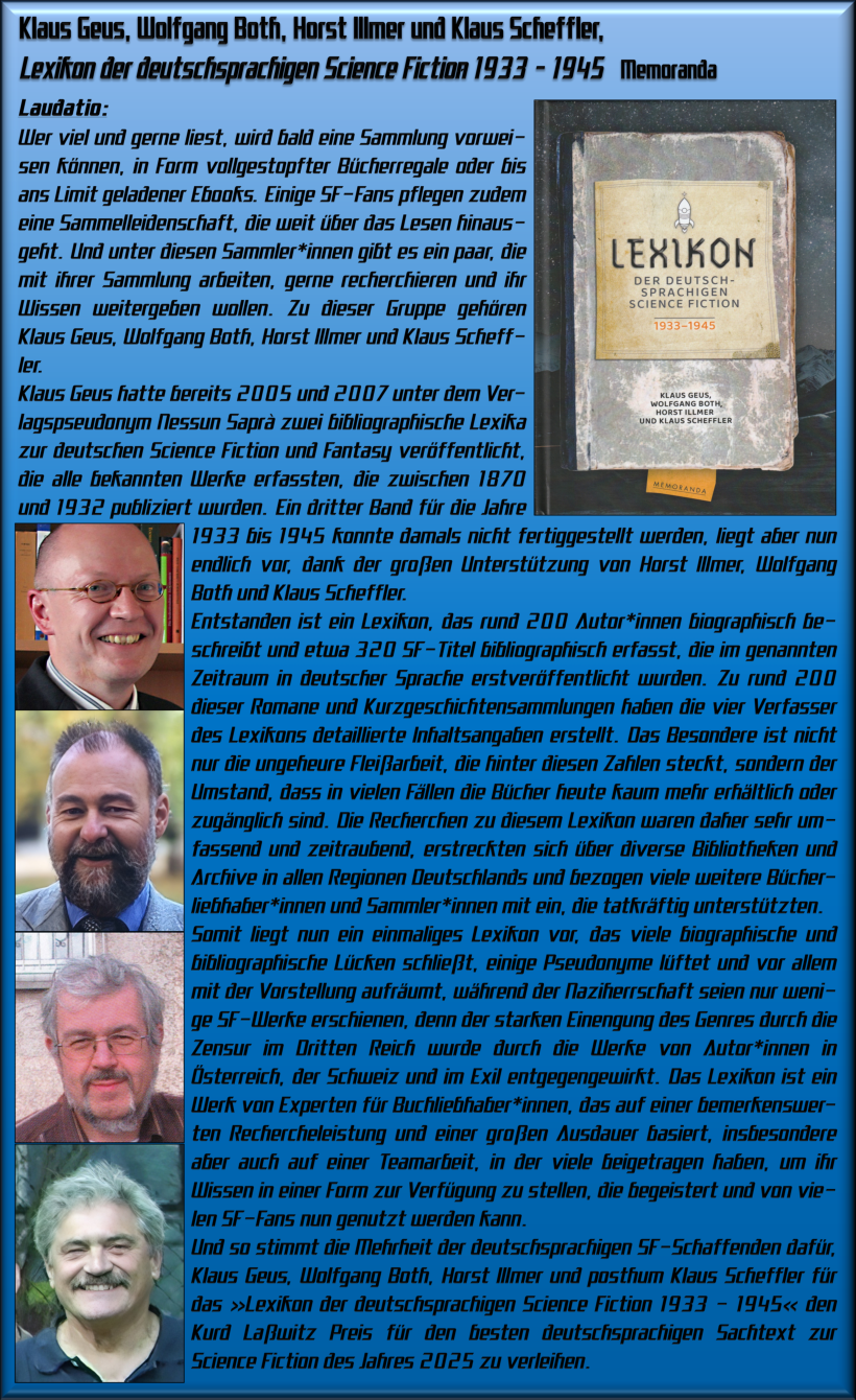 Laudatio Sachtext