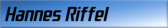 Hannes Riffel