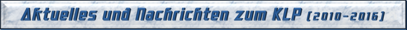 Aktuelles und Nachrichten (2010-2016)